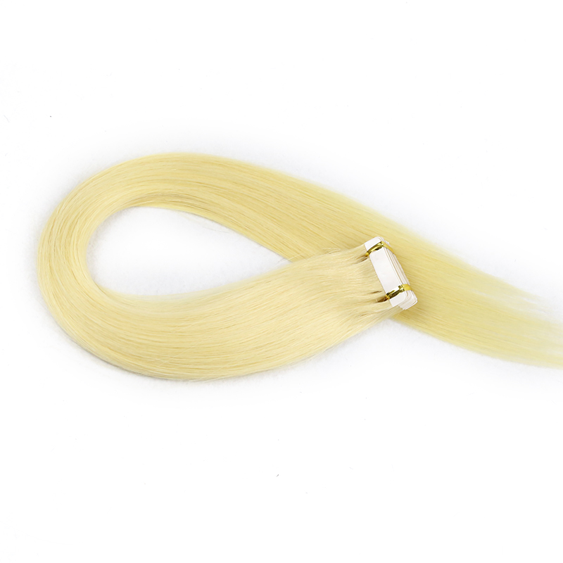 Fast Shipping Blonde Tape In Extensions Cuticle Intact Russian Tape Ins Human Hair